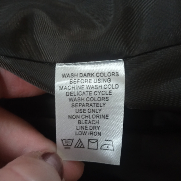 JG Hook Dark Brown Peacoat Jacket long soft - Picture 11 of 11